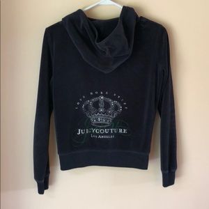 Juicy Couture | Navy Velvet Sweater